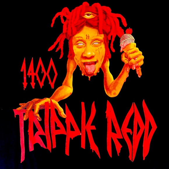 Tripple Redd "Life's A Trip" Long Sleeve Graphic T-Shirt - Size Large - NWT - Picture 2 of 4